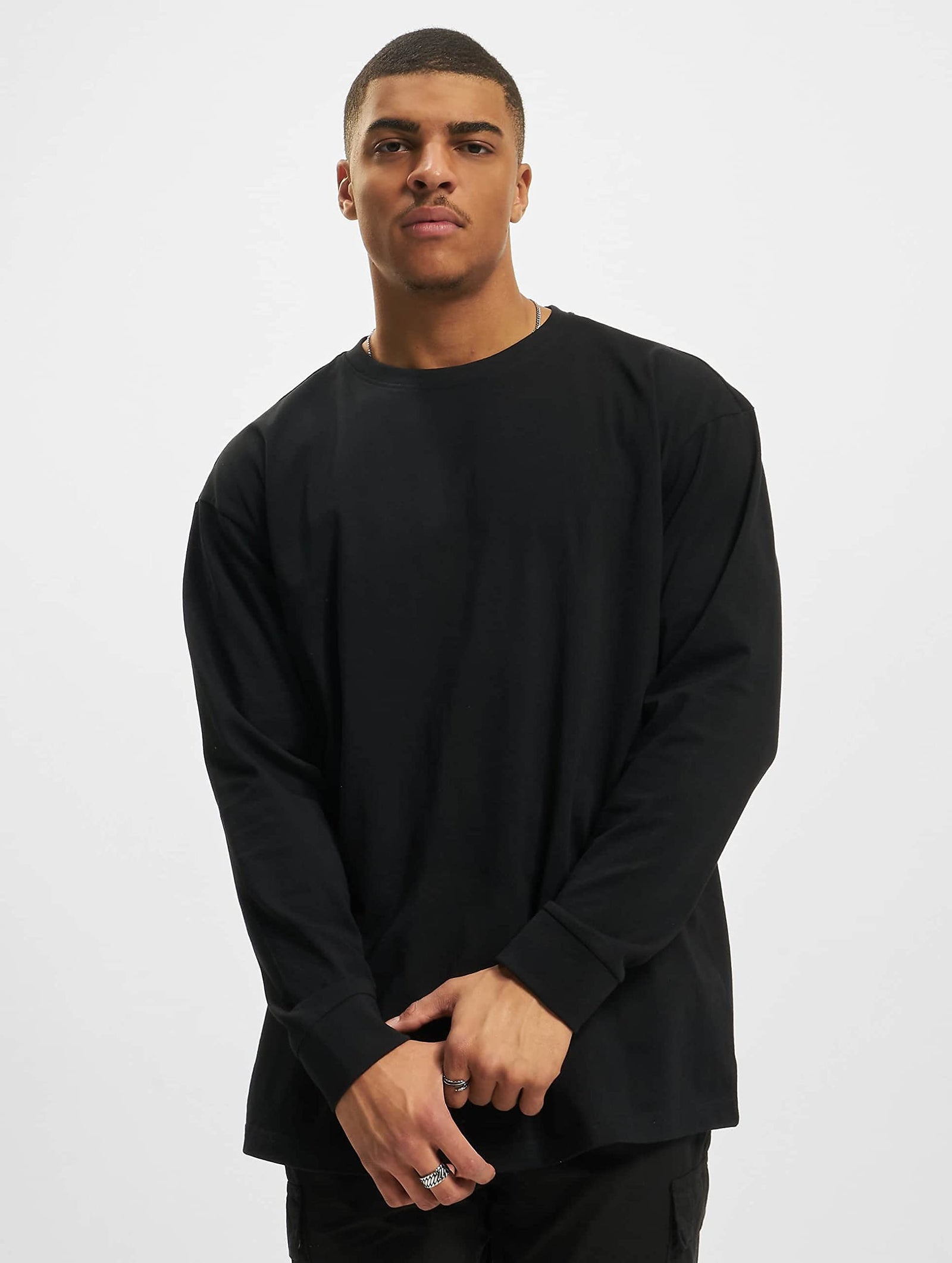 Urban Classics Men Boxy Heavy Longsleeve Longsleeve T - Shirt (pack of 1)