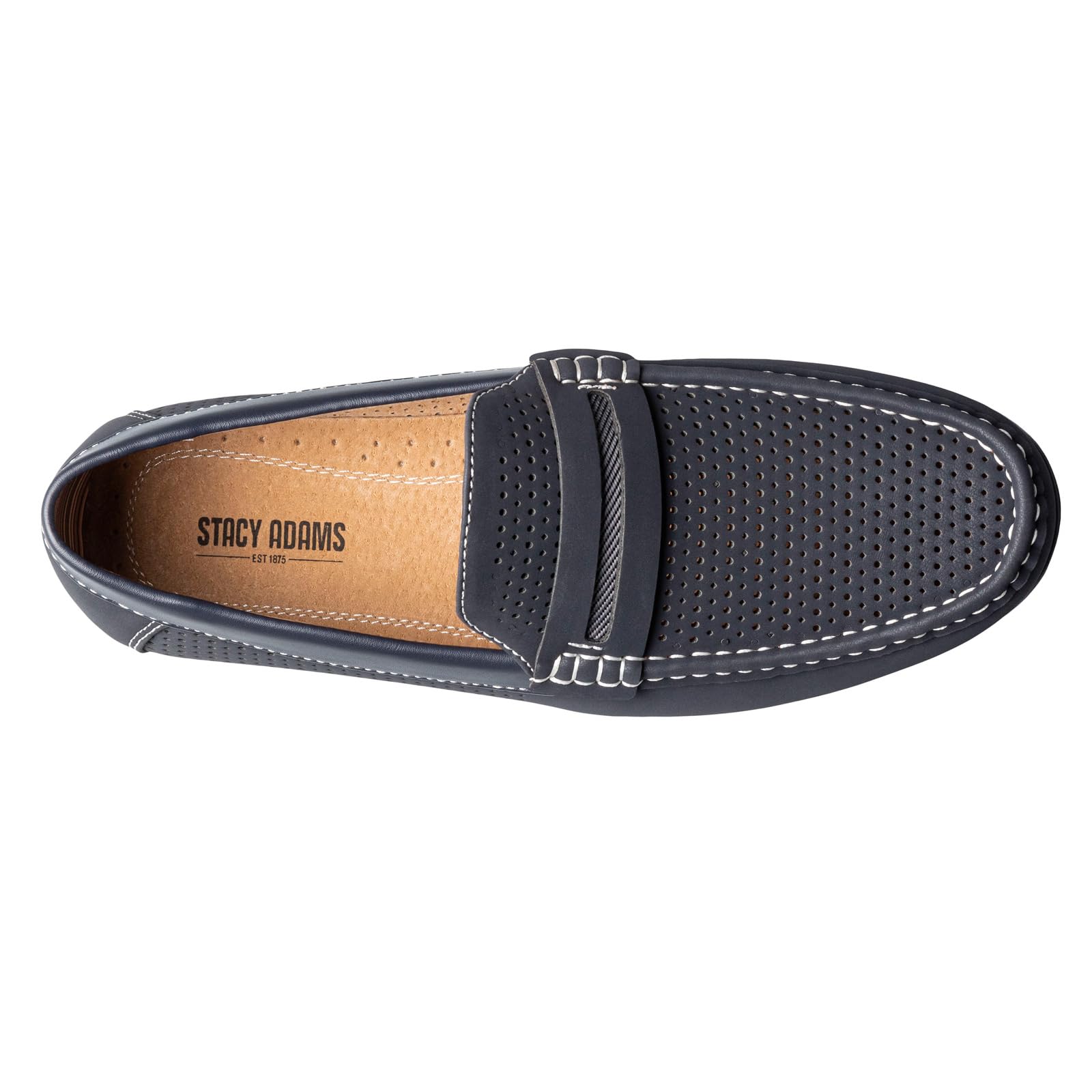 STACY ADAMS Corby Slip on Loafer mens Driving Style Loafer