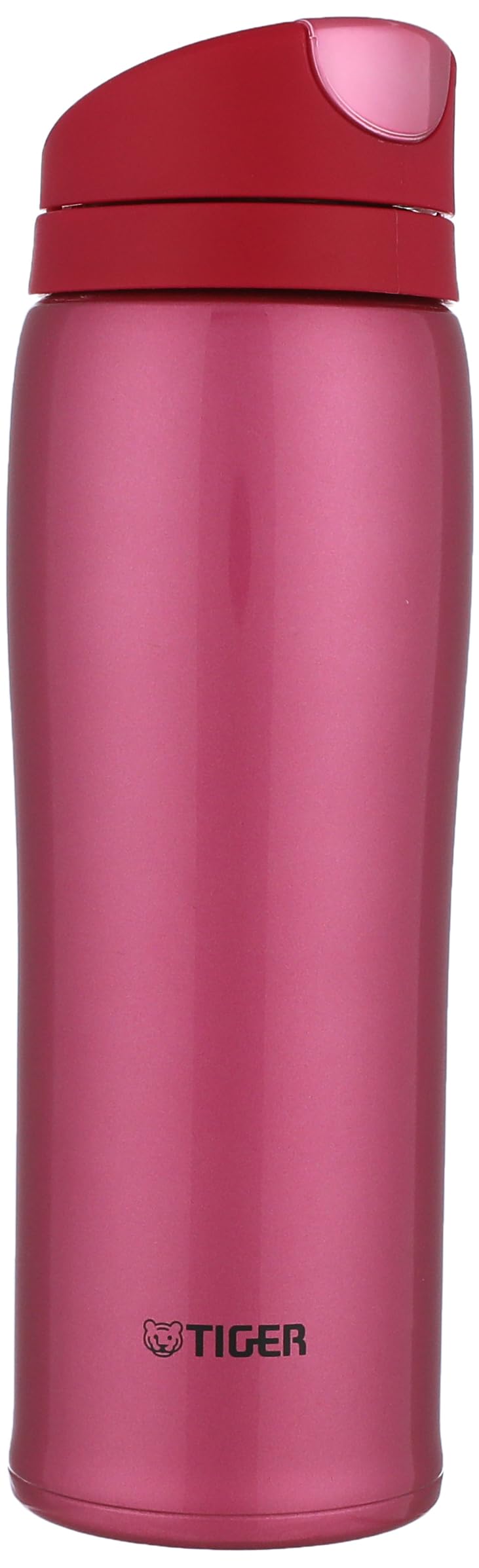 Tiger mcb-h048-pr stainless steel vacuum insulated travel mug, 480 ml, raspberry pink