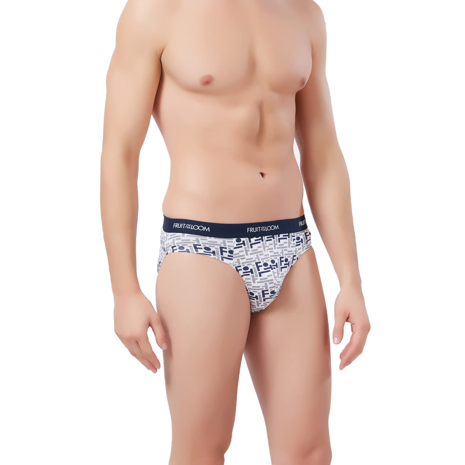 Fruit Of The Loom mens Better Basics Printed Hip Brief