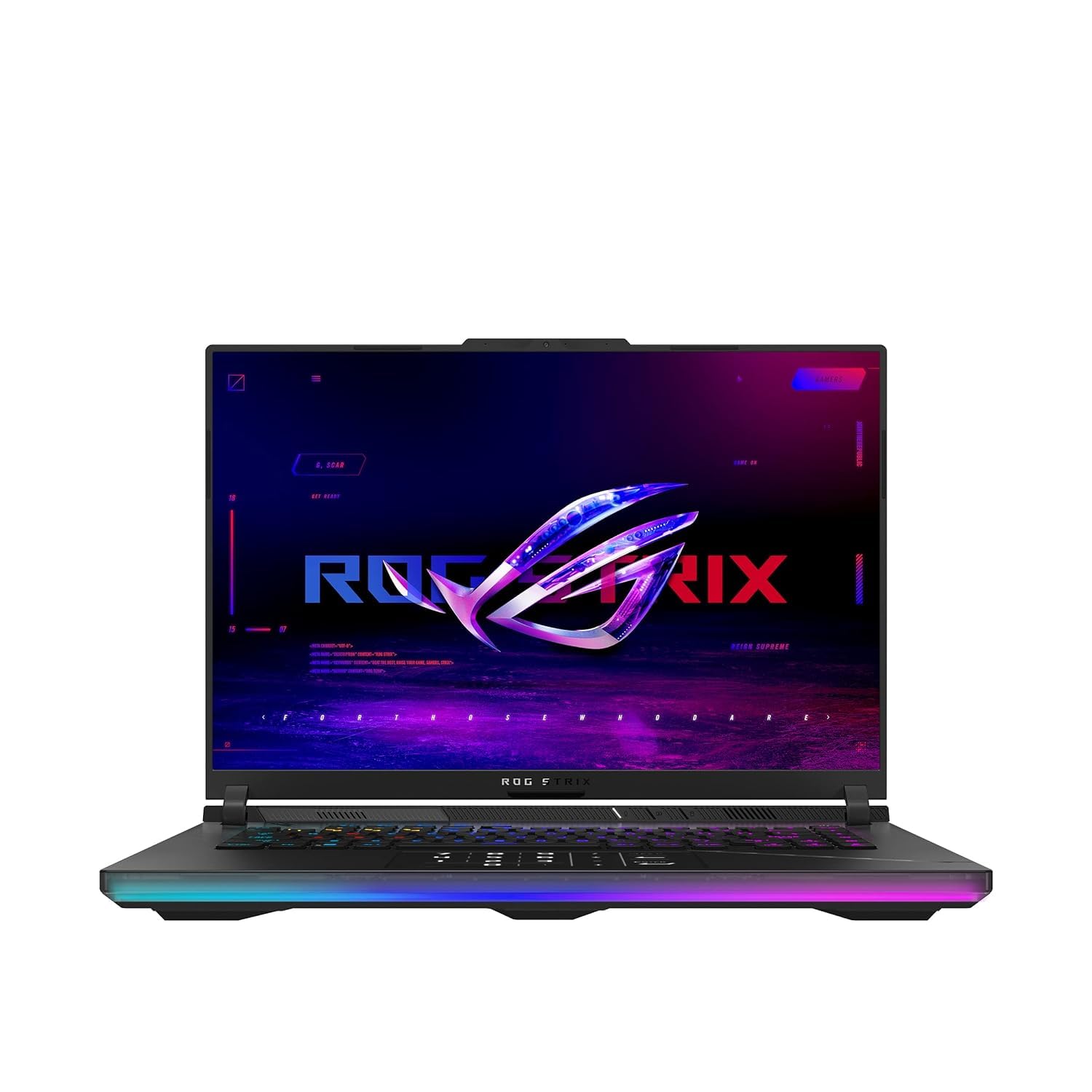 ROG Strix SCAR 16 G634JZ-NM063W Off Black, Gaming Laptop, i9-13980HX, 32GB, 2TB SSD, NV RTX4080, WIN11 HOME, 16 inch QHD+ 16:10 (2560 x 1600, WQXGA) 240Hz, HD Webcam, RGB-Eng-Arb-KB + ROG Backpack.