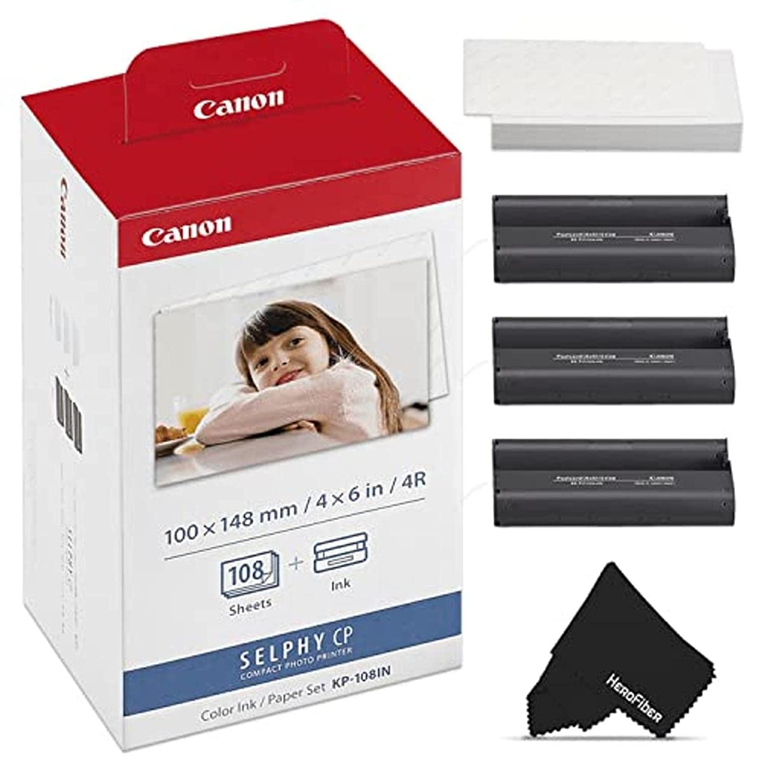 Canon KP-108IN Ink and Paper Set