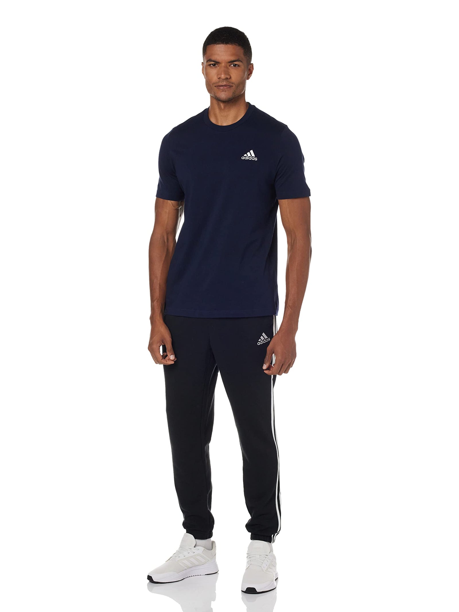 adidas Mens Essentials Embroidered Small Logo T-Shirt T-Shirt (pack of 1)