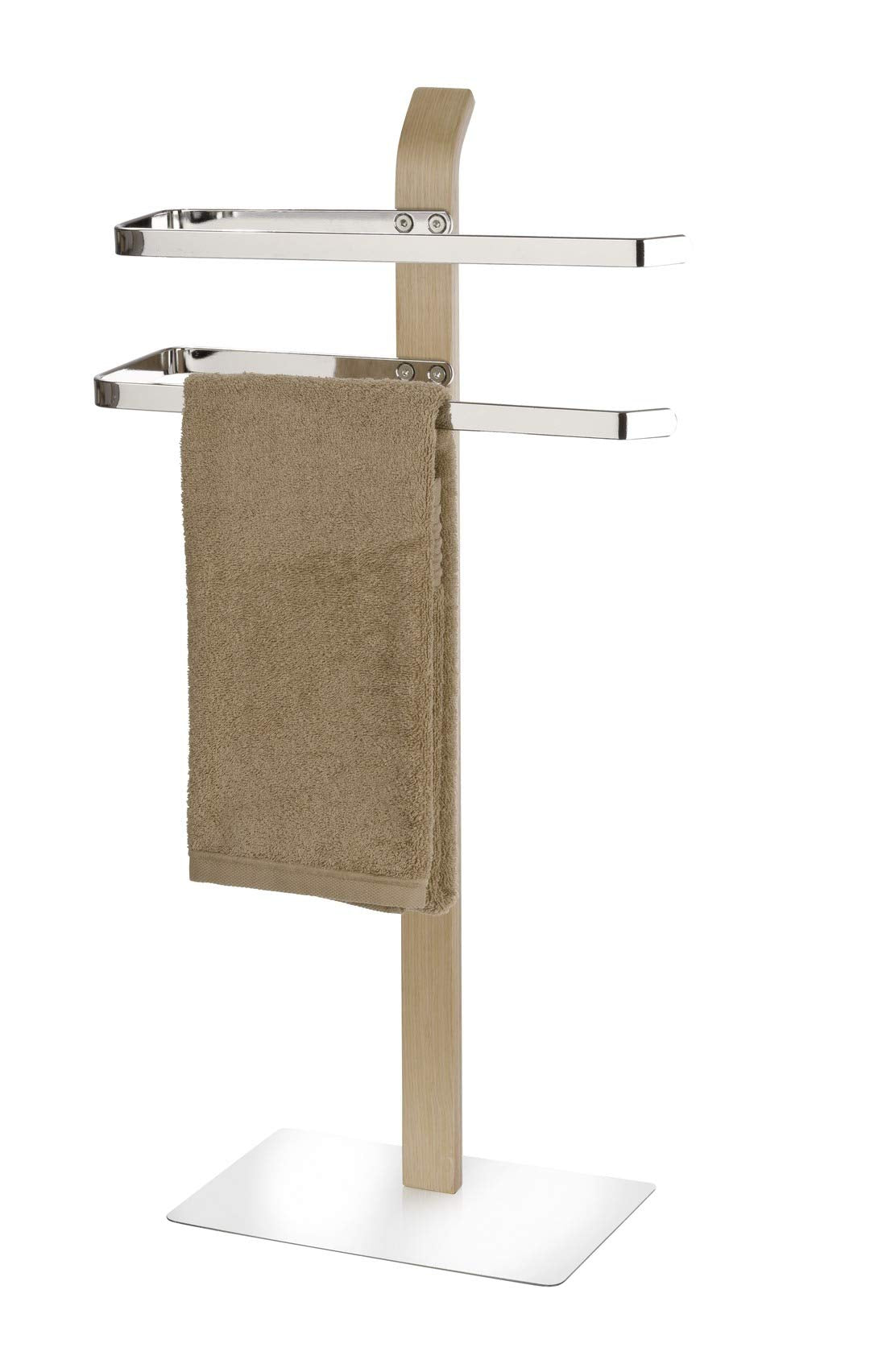 Wenko towel holder, modern stand for hand and bath towels, 21.5 x 40.5 x 79.5 cm  Wenko   