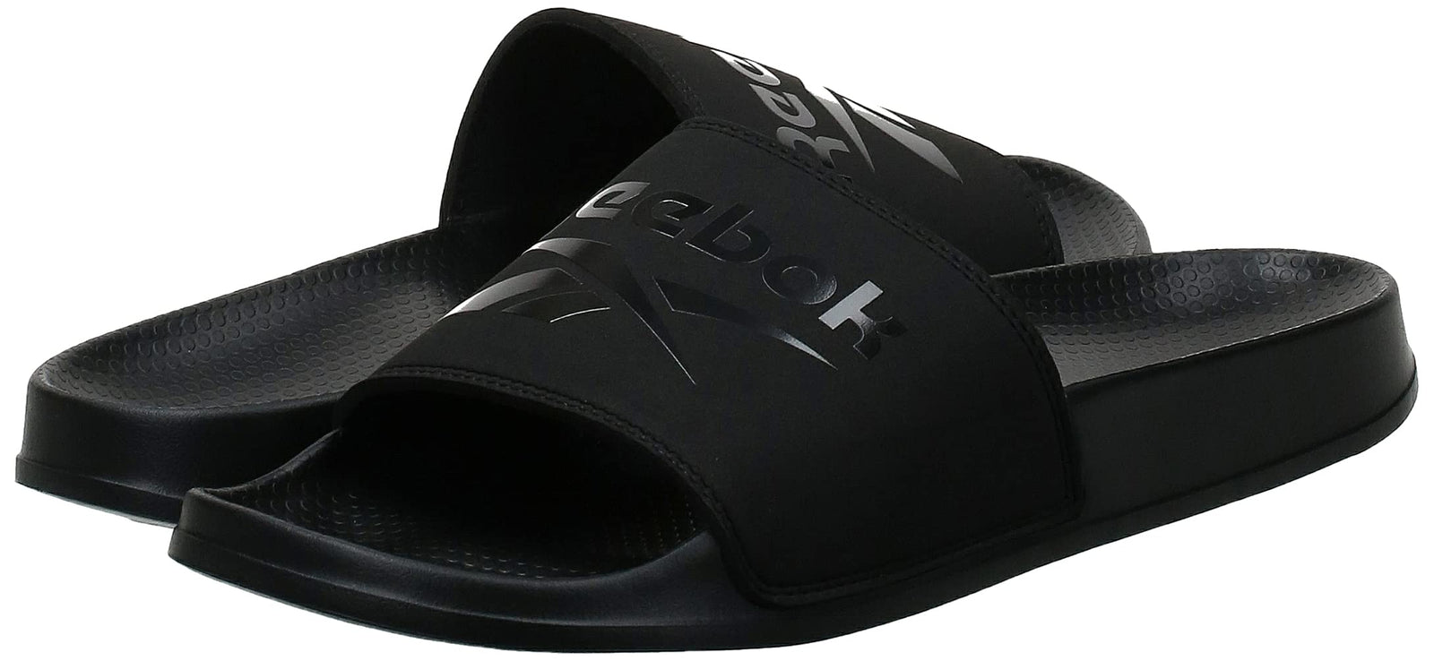 Reebok Mens Fulgere Slides Sandal, Color: Black, Size: 42 EU