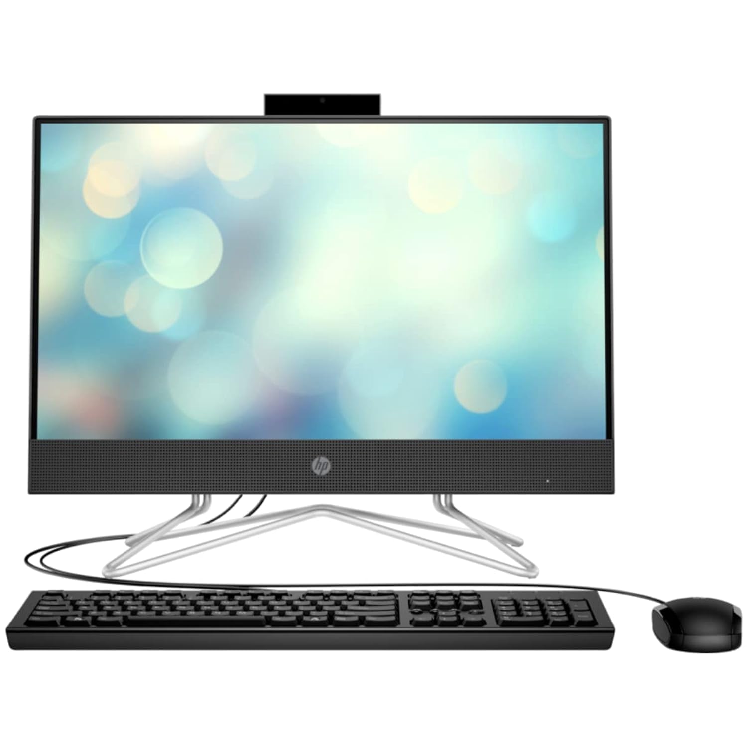 2022 Newest HP All-in-One 22 Desktop, 11th Generation Intel Core i3-1115G4 Processor, Intel® UHD Graphics, 8 GB DDR4 RAM,256GB NVMe SSD, 21.5