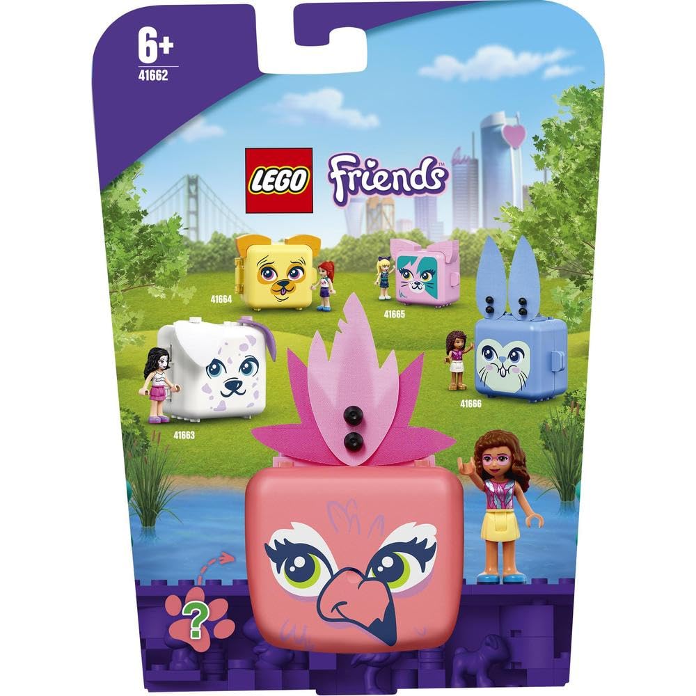 LEGO Friends Olivia’s Flamingo Cube 41662 Building Kit (41 Pieces)