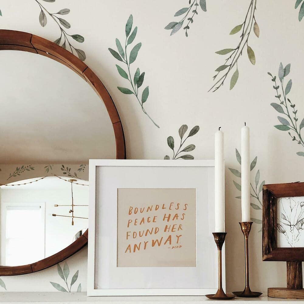 Roommates Country Leaves Peel And Stick Wall Decals