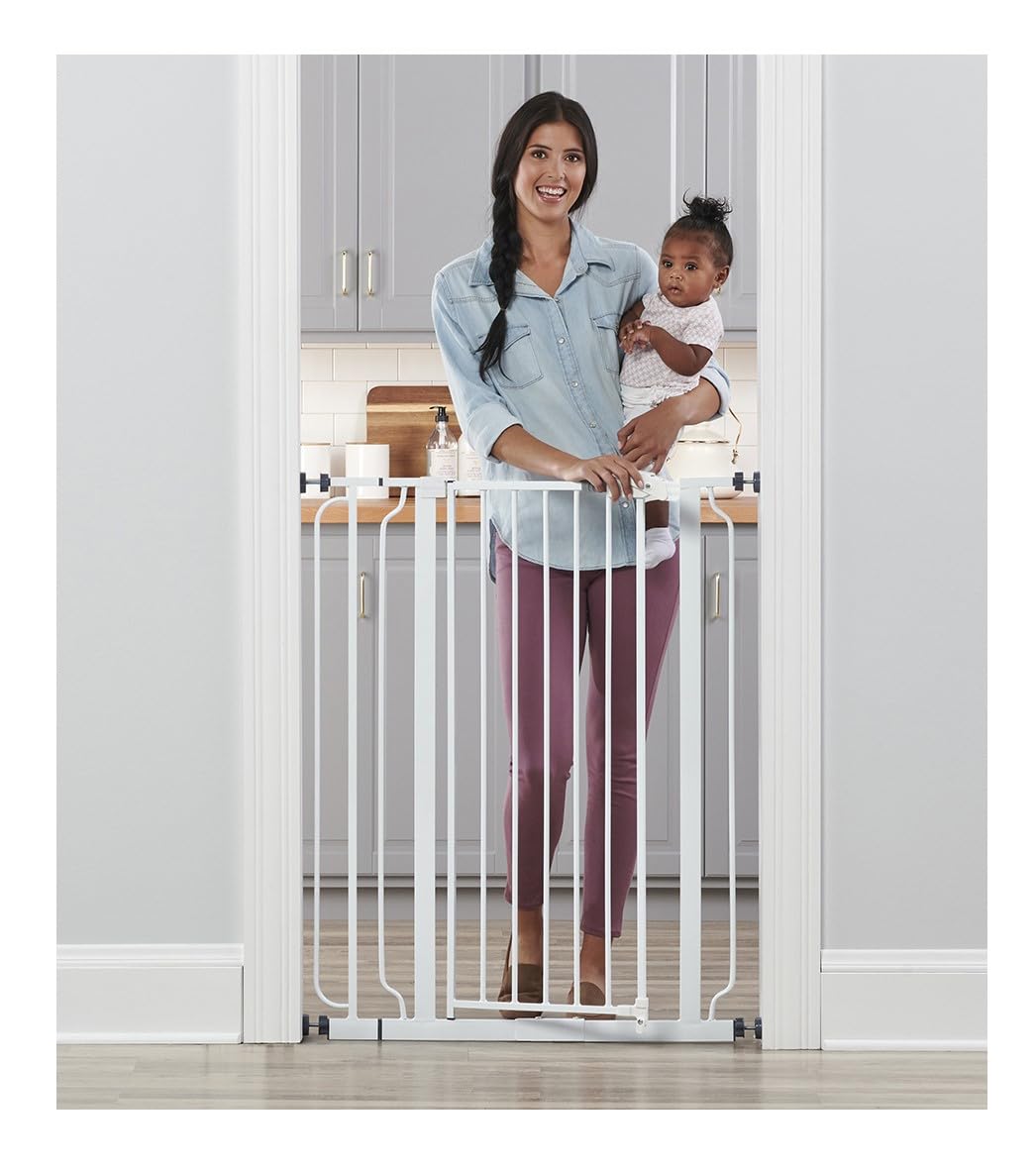 Regalo Easy Step Walk Thru Baby Gate, Fits Opening 29 - 36.5 Inch, 36 Inch height