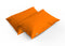 continental comfort Pillowcase 150 TC cotton Orange pack of two50X75