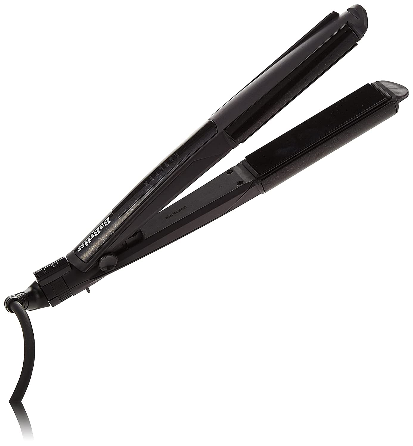 Babyliss 2 in 1 Wet and Dry Hair Curler & Straightener, Black - ST330E