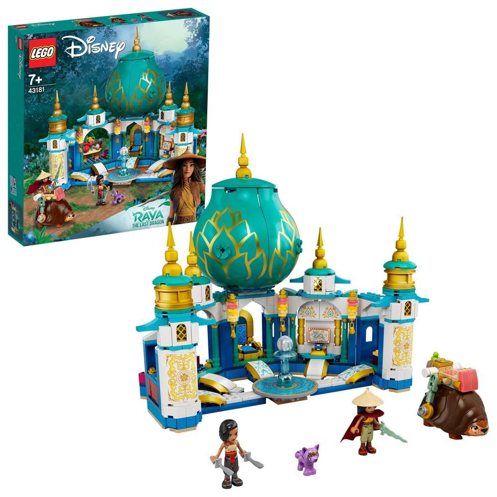 LEGO | Disney Princess Raya and the Heart Palace Building Kit (43181) - 610 Pieces