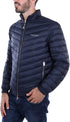 AX Armani Exchange mens Quilted Down Milano/New York Logo Zip-up Jacket Down Alternative Coat (pack of 1)