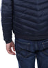 AX Armani Exchange mens Quilted Down Milano/New York Logo Zip-up Jacket Down Alternative Coat (pack of 1)