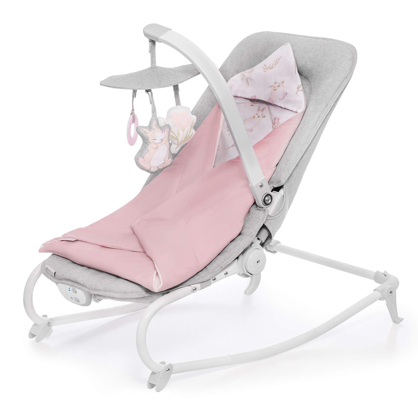 Kinderkraft Baby Bouncer FELIO (Peony Rose)