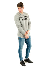 Vans Classic Crew Sweat-Shirt For Men, Cement Heather, S