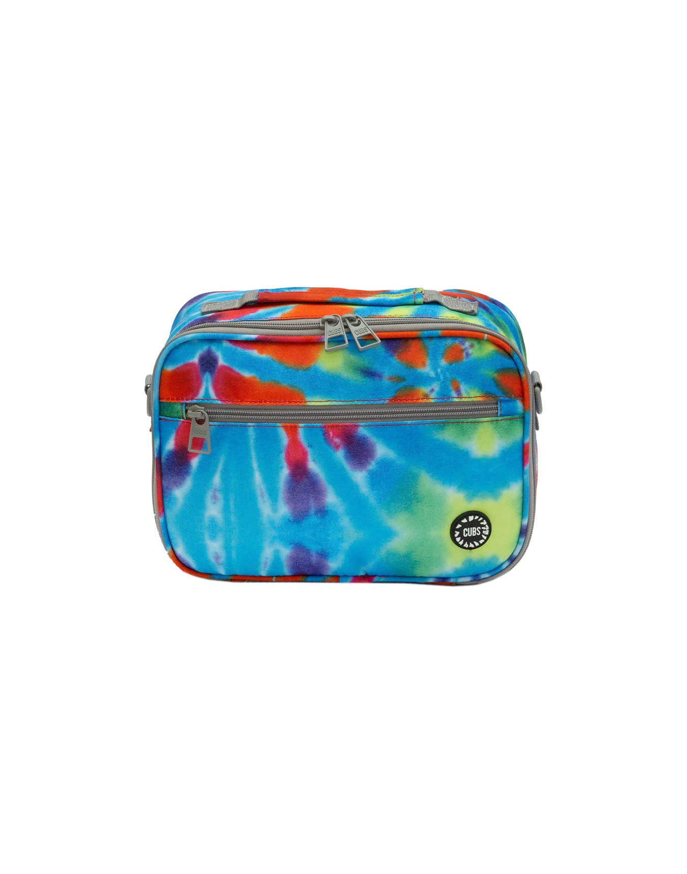 CUBS Classic Lunch bag with shoulder strap Turqoise Tie Dye