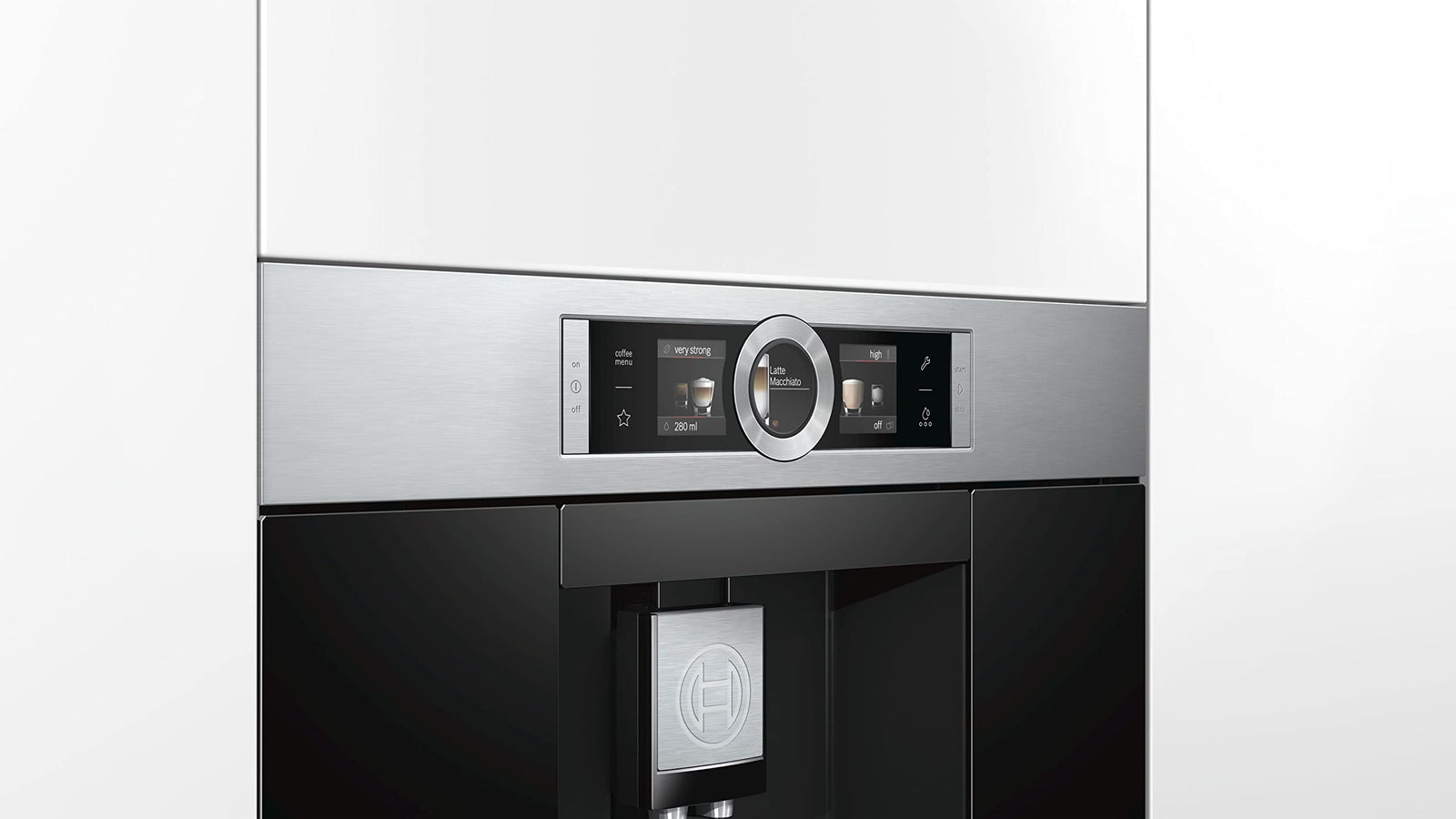 Bosch Built In Fully-Automatic Coffee Machine,Stainless Steel - CTL636ES1