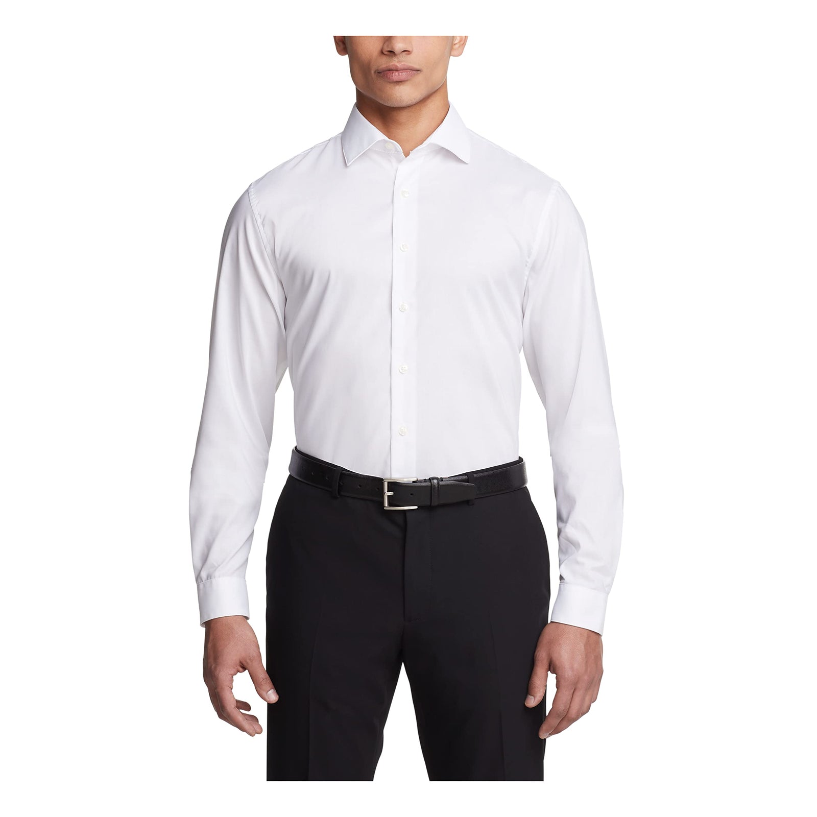 Unlisted by Kenneth Cole Mens Regular Fit Solid SHIRT