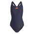 adidas Women's 3 Bars Suit Swimsuits , SHANAV-CORFUS, Size 36