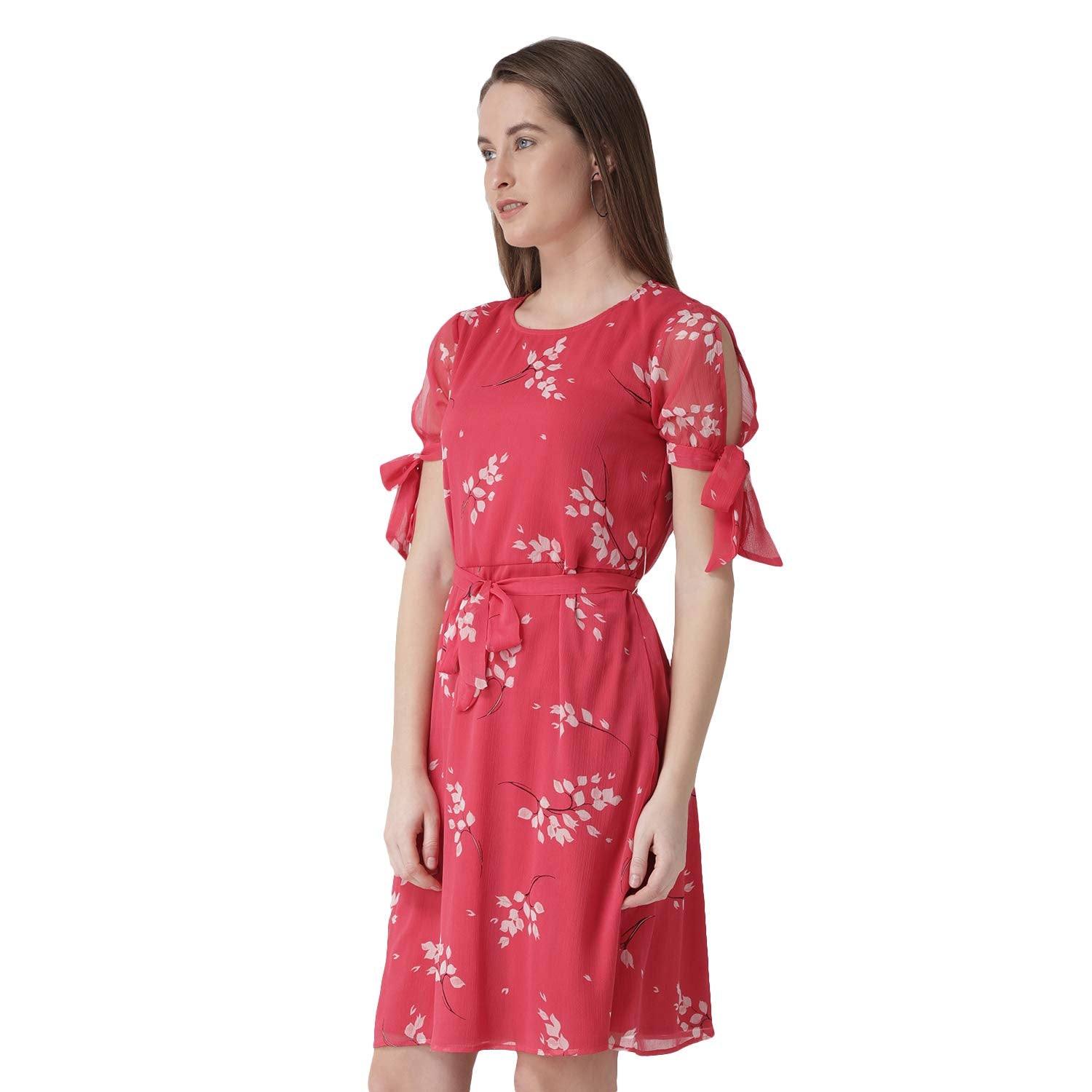 Styleville.in Polyester Fit and Flare Casual Dress