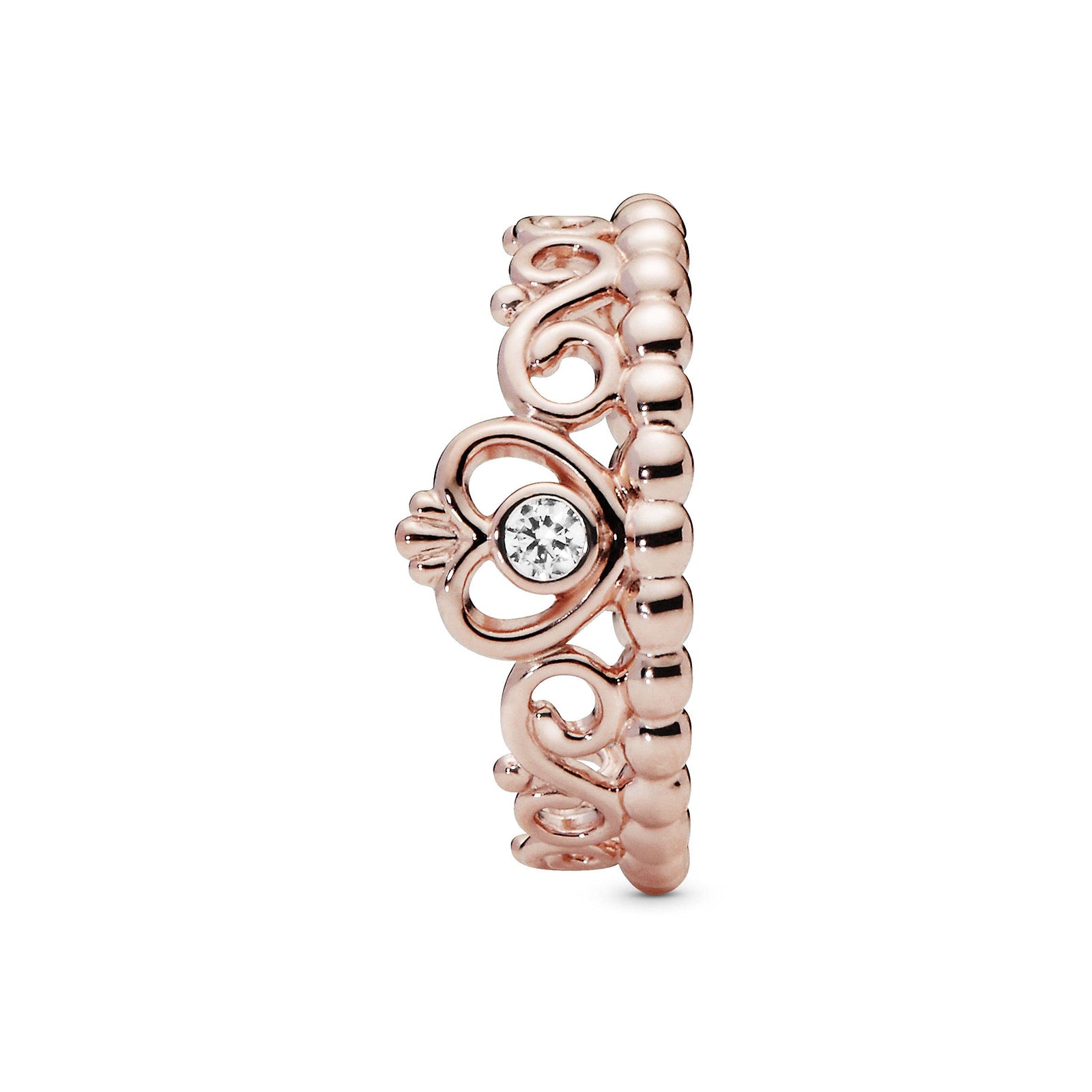 PANDORA My Princess Tiara 18k Gold Plated Shine Collection Ring