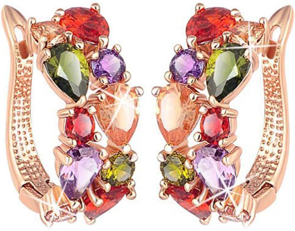 Yellow Chimes Non PrecioUS Metal Clip-On Earrings For Women (Multi-Colour)(Ycer-004975-Mc)