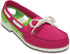 Crocs Flat Shoes For Women, Candy Pink/Volt Green, 36/37 EU