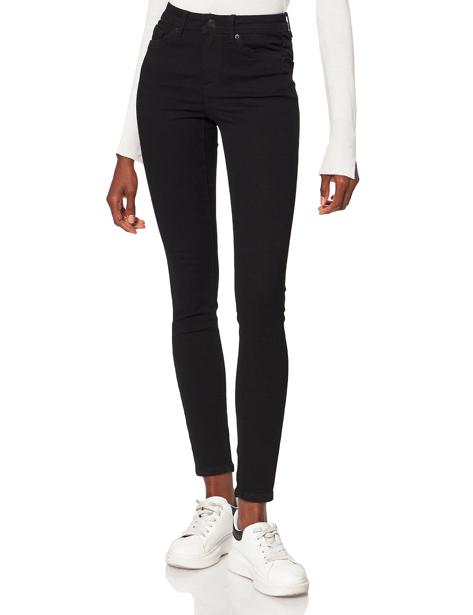 Vero Moda Womens Vmtanya Mid Rise Slim Fit Jeans Skinny Jeans