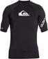 Quiksilver mens ALL TIME SS SHORT SLEEVE RASHGUARD SURF SHIRT Rash Guard Shirt