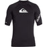 Quiksilver mens ALL TIME SS SHORT SLEEVE RASHGUARD SURF SHIRT Rash Guard Shirt