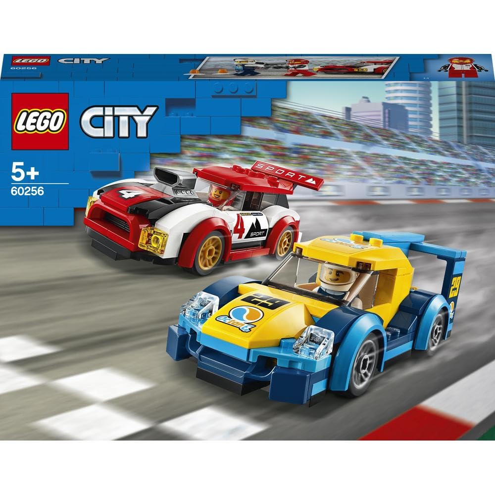 LEGO City Racing Cars 60256 Toy Building Set (190 Pieces)