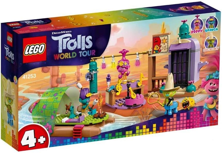 LEGO Trolls World Tour Lonesome Flats Raft Adventure 41253 Kids Building Kit, Great Trolls Gift for Creative Kids (159 Pieces)