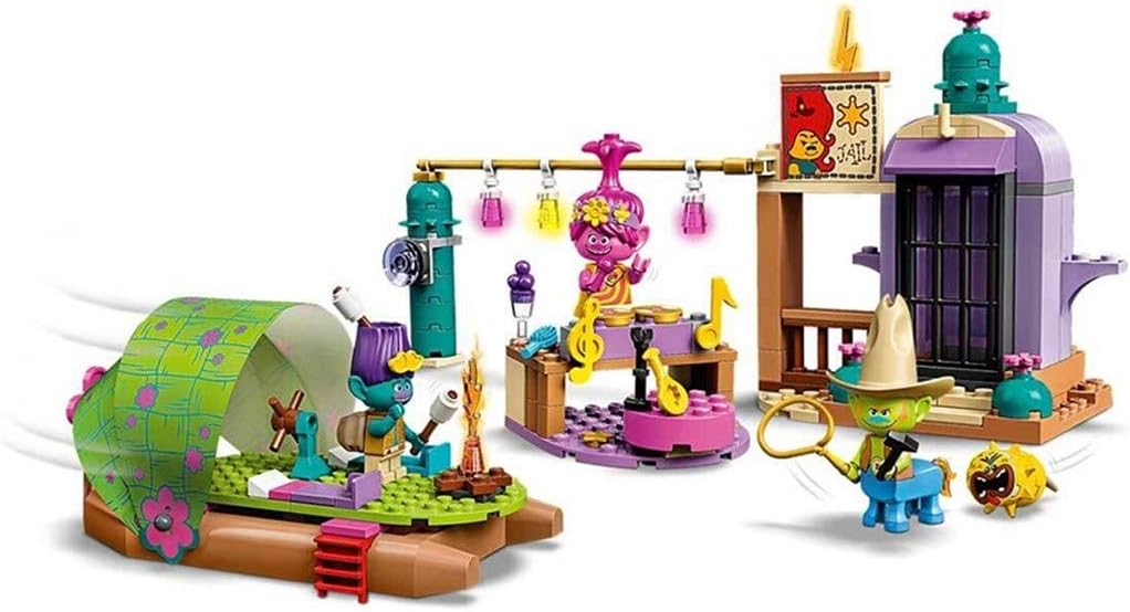 LEGO Trolls World Tour Lonesome Flats Raft Adventure 41253 Kids Building Kit, Great Trolls Gift for Creative Kids (159 Pieces)