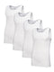 Fruit of the Loom Men's Undershirt (Pack of 4) - White