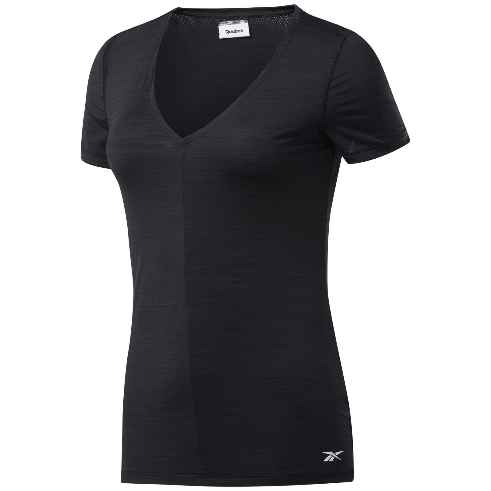 Reebok Women's Ts Ac Athletic T-Shirt, Black