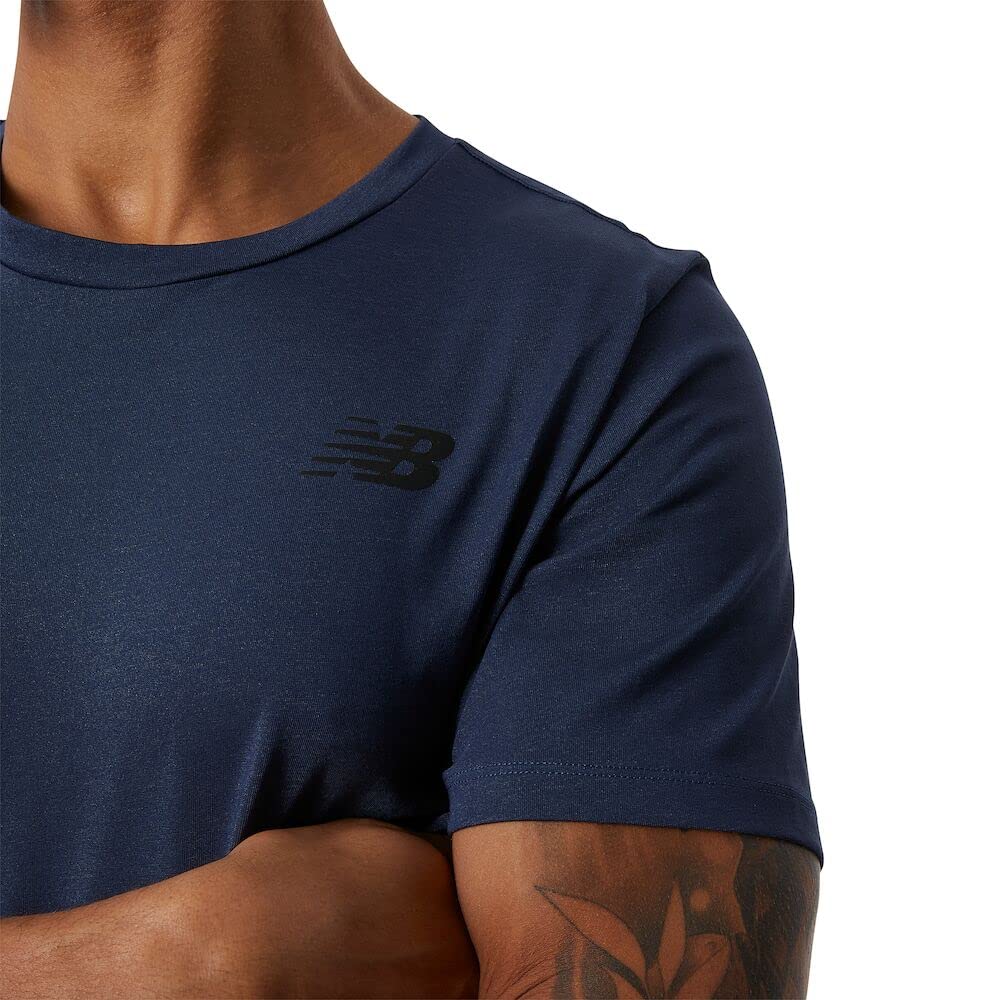 New Balance Men's HEATHERTECH TEE S/S Top