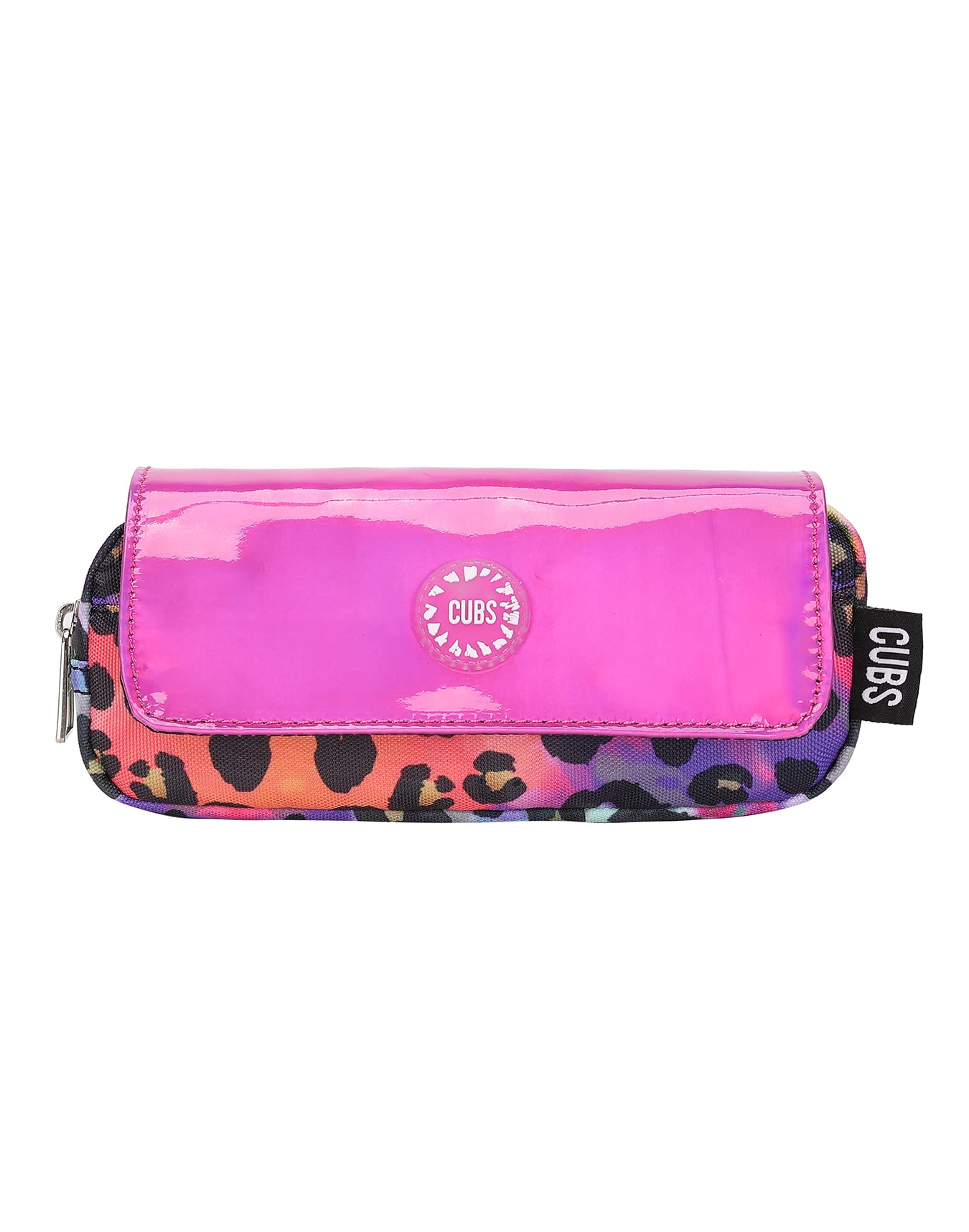 CUBS PU Pencil Case Leopard TieDye