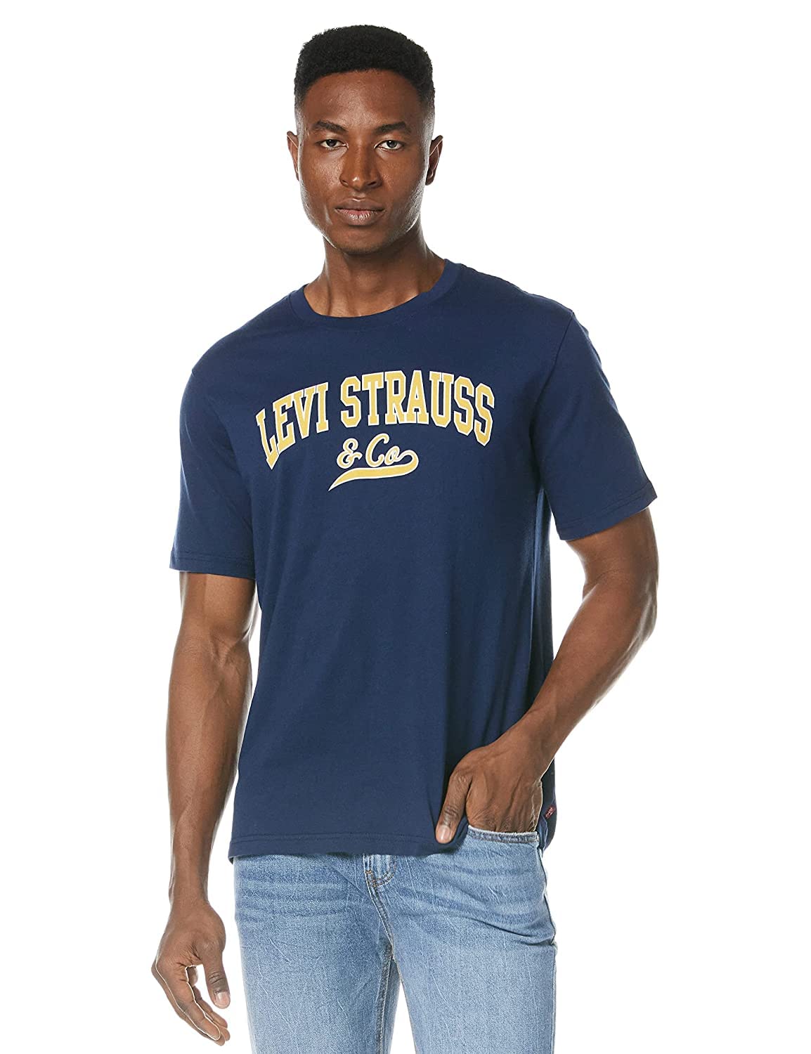 Levi's mens 161430540 Blue T-Shirt