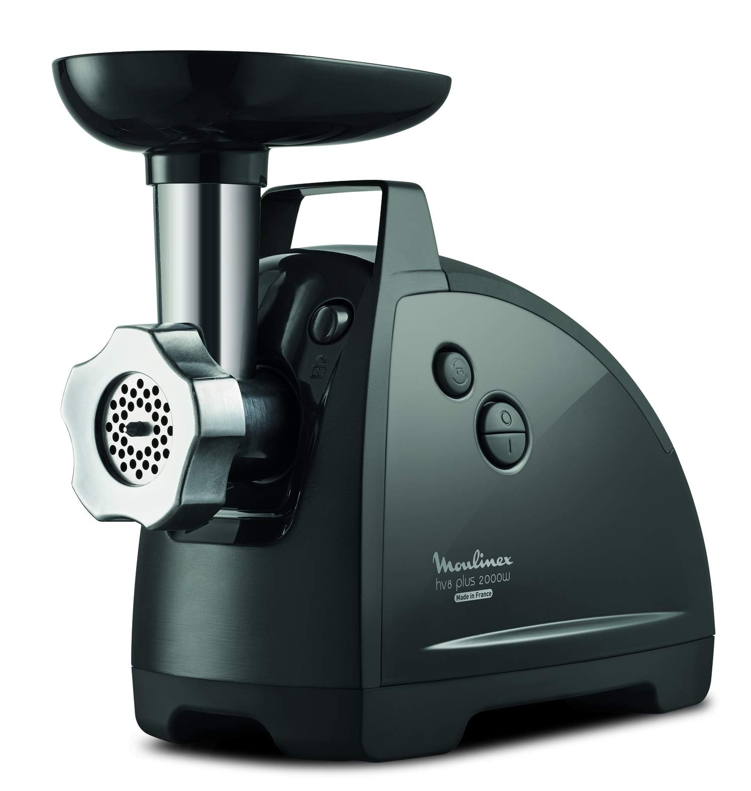 MOULINEX Meat Mincer | HV8 Plus 4IN1 Meat Grinder | 2000 Watts | Black | Stainless Steel | ME682827