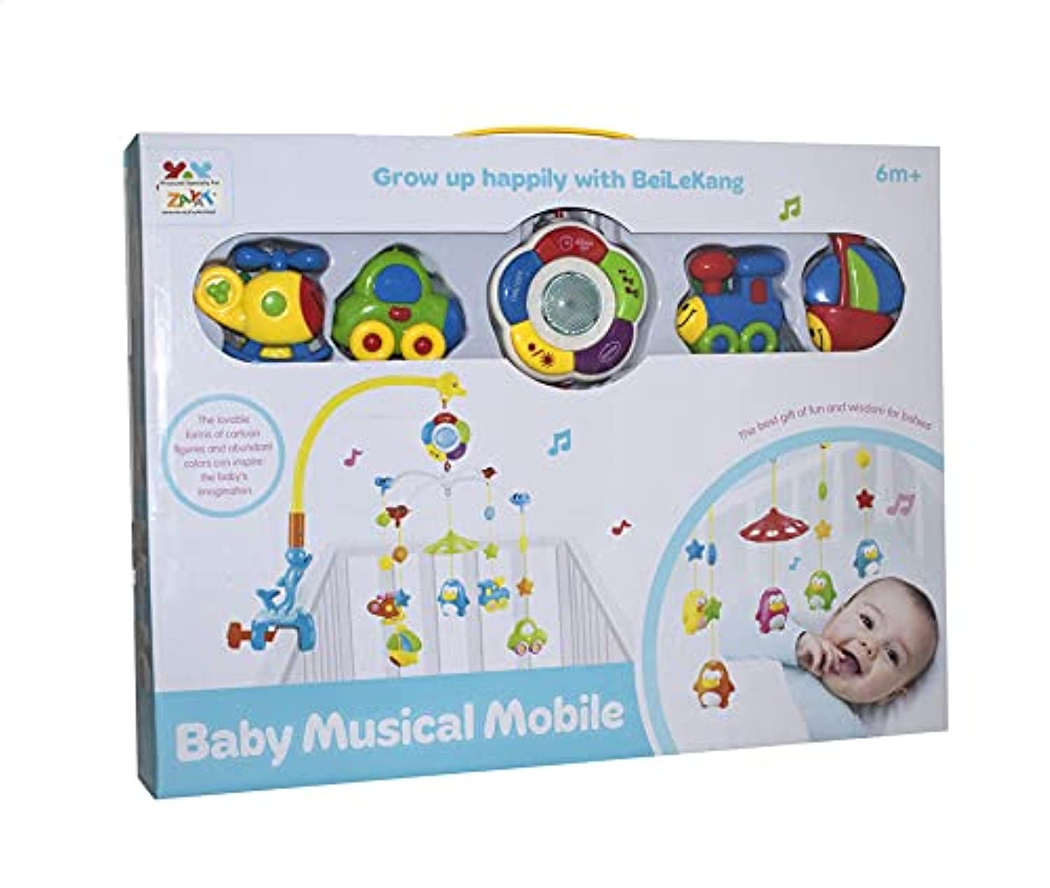 Musical Mobile Toy for Kids - Multi Color