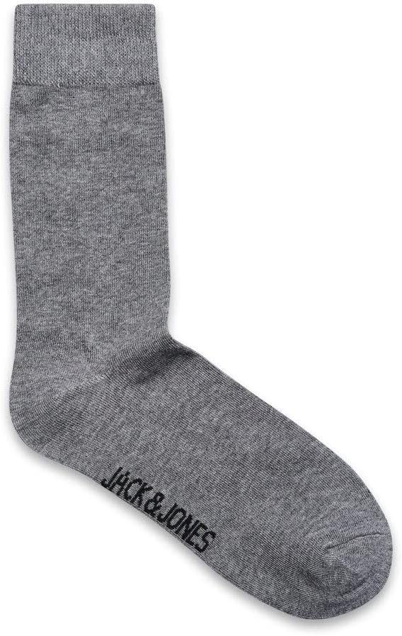 Jack & Jones Men's Jens 5-Pack Socks (pack of 5).Grey/Black