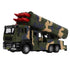 1/50 Military Missile Vehicle Model with Pull Back, Sound, Light, and High Simulation Design for Kids