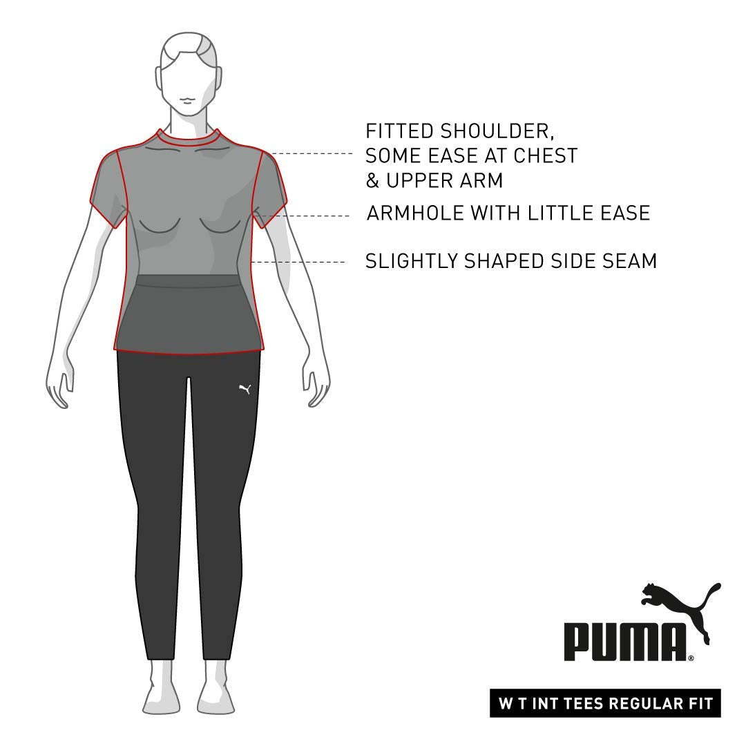 PUMA Women's Ignite Heather SS Tee