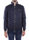 AX Armani Exchange mens Quilted Down Milano/New York Logo Zip-up Jacket Down Alternative Coat (pack of 1)