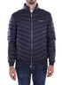 AX Armani Exchange mens Quilted Down Milano/New York Logo Zip-up Jacket Down Alternative Coat (pack of 1)