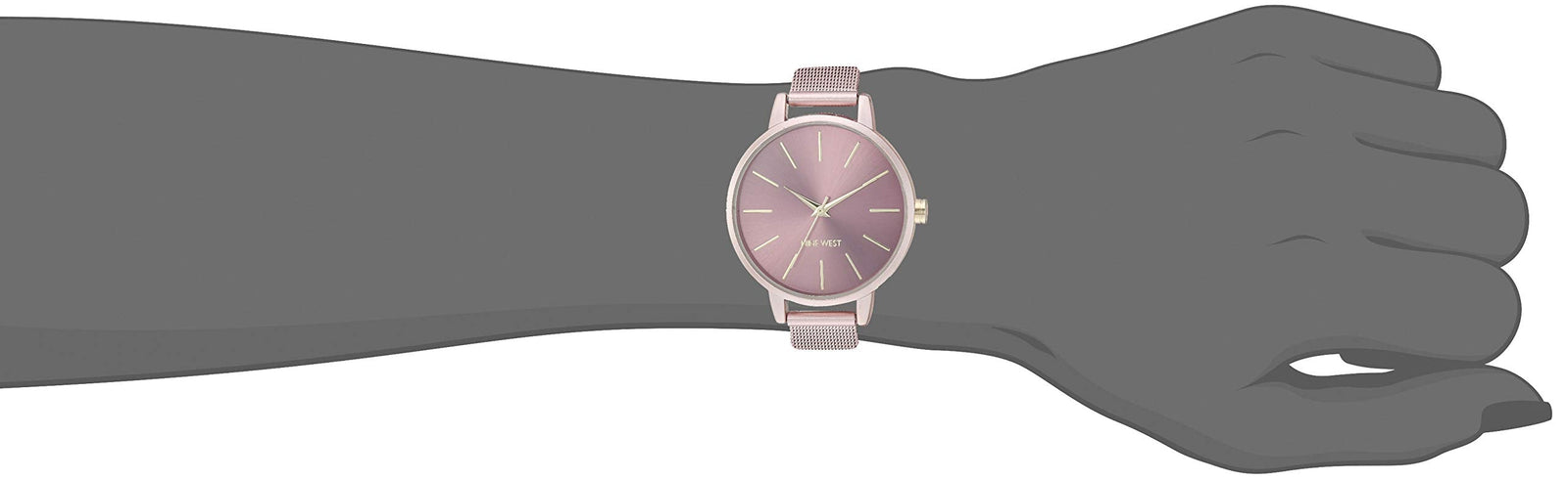 Nine West Women's Mesh Bracelet Watch