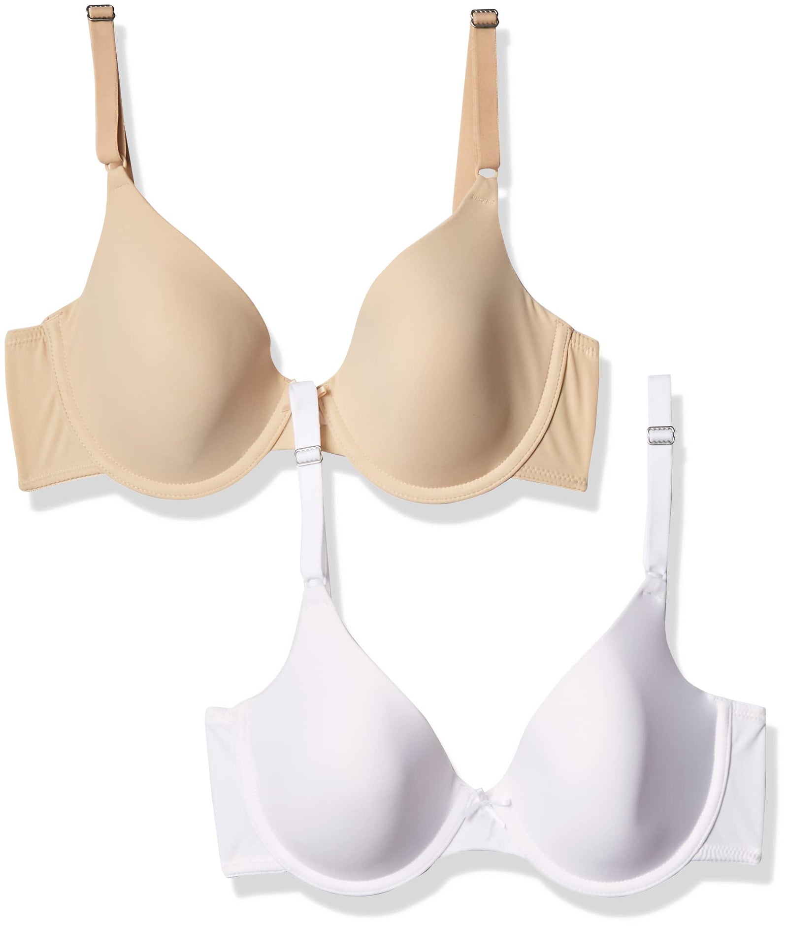 Maidenform womens One Fab Fit Demi T-Shirt Bra 2-Pack T-Shirt Bra