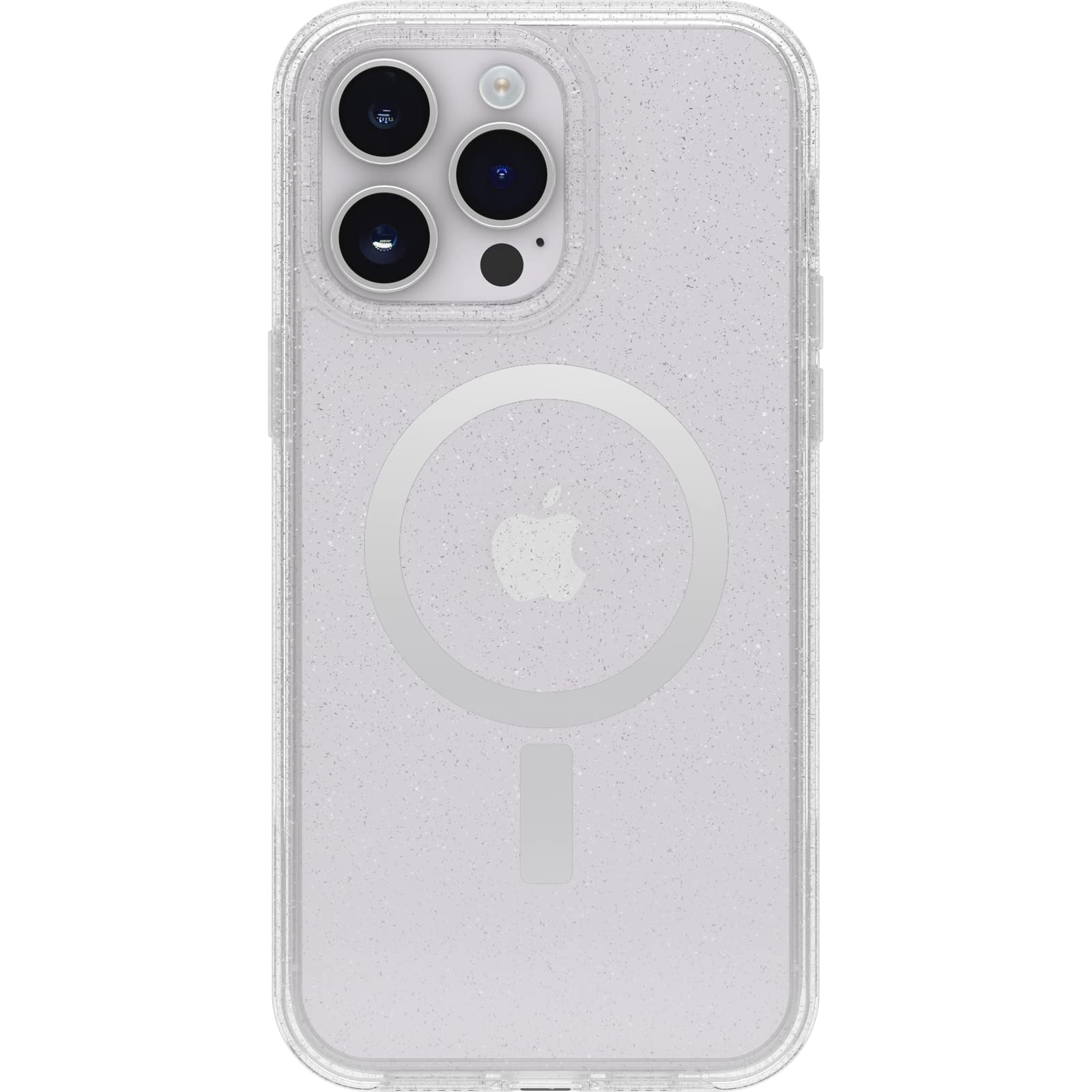 OtterBox Symmetry+ Clear Case for iPhone 14 Pro Max for MagSafe, Shockproof, Drop proof, Protective Thin Case, 3x Tested to Military Standard, Antimicrobial Protection, Stardust