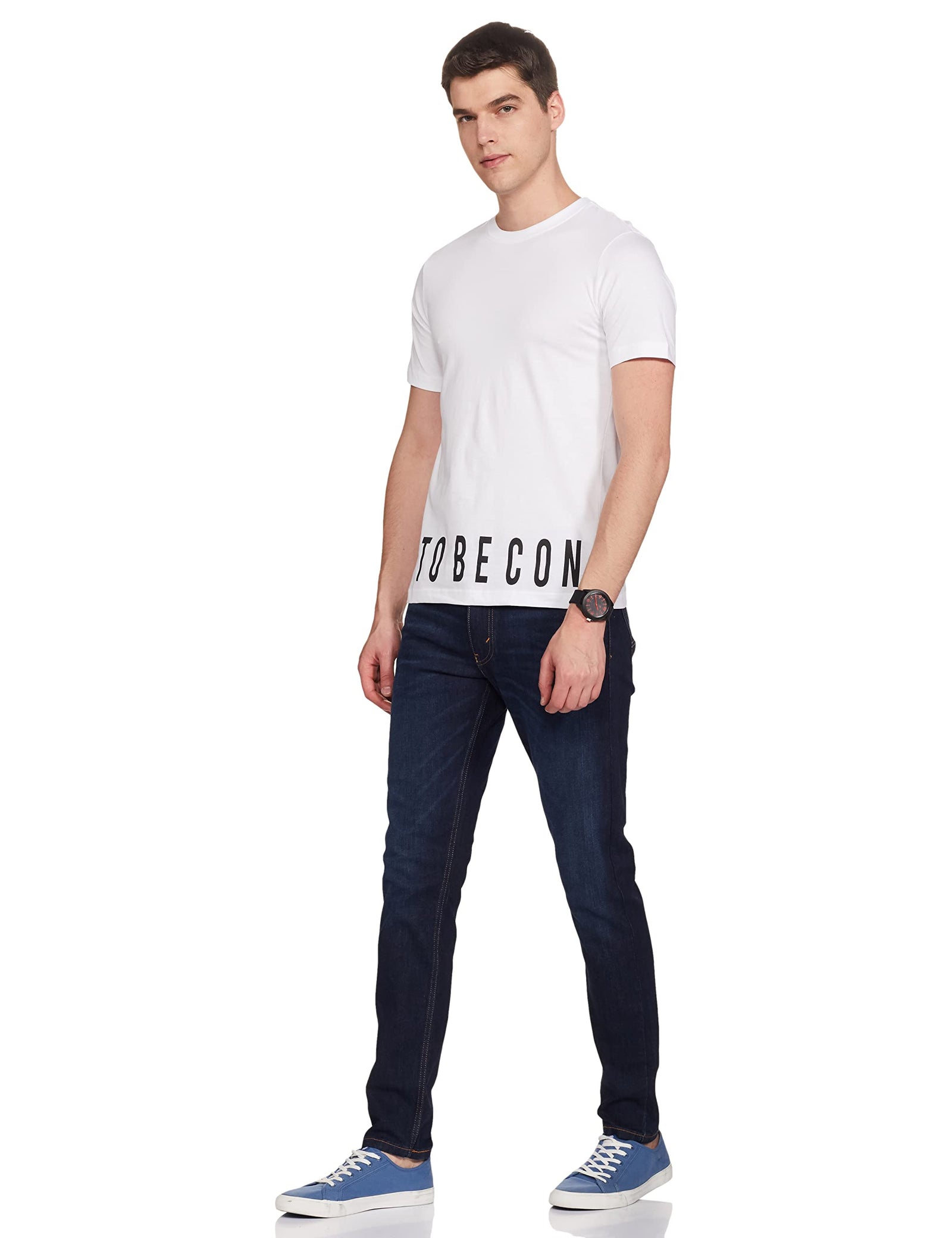 Amazon Brand - Inkast Denim Co. Men's Printed Regular Fit T-Shirt